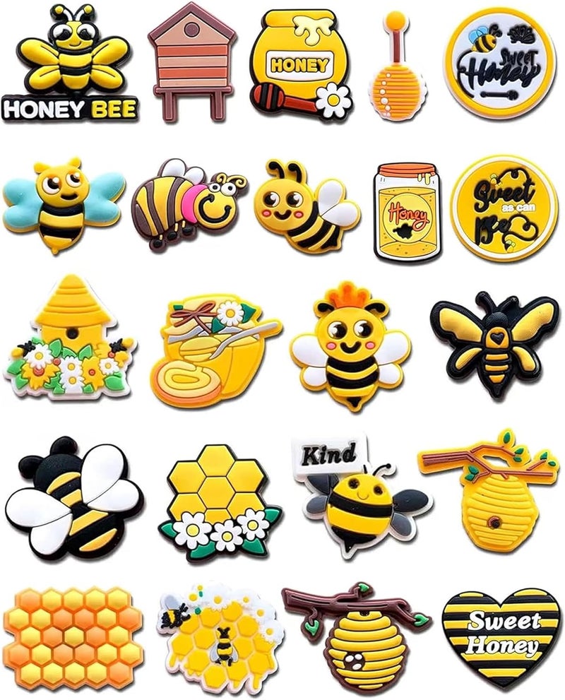 BOWNDY Different Shape Shoe Charms for Clog Decoration, Cute Pin, Bulk Pack, Random Assortment - Image 1
